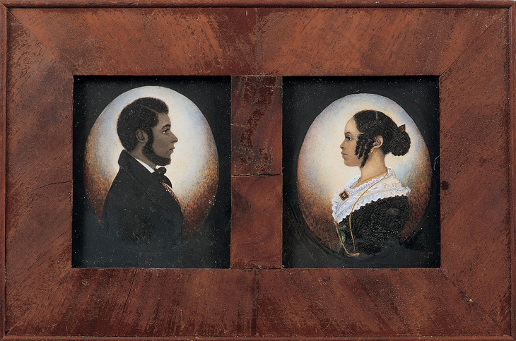 African-American Couple - Attributed To James H. Gillespie, c.1838